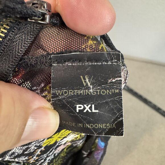 Babydoll Top L Petite Black Sheer Butterfly Stretch Flowy Y2K Goth Fairy Witchy - Picture 8 of 8